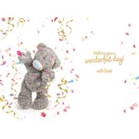 3D Holographic 40th Birthday Me to You Bear Card Extra Image 1 Preview